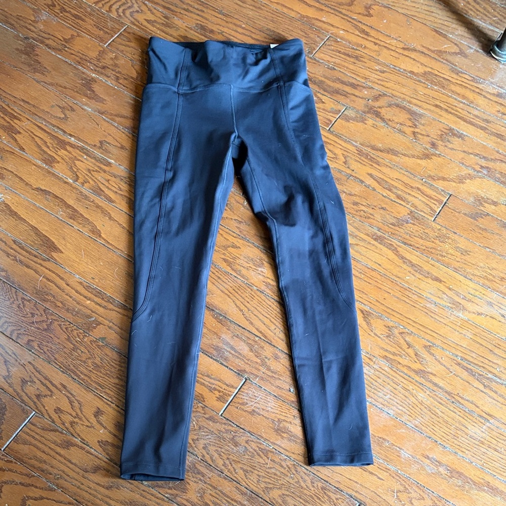 Alia High-Rise Performance Leggings in Black